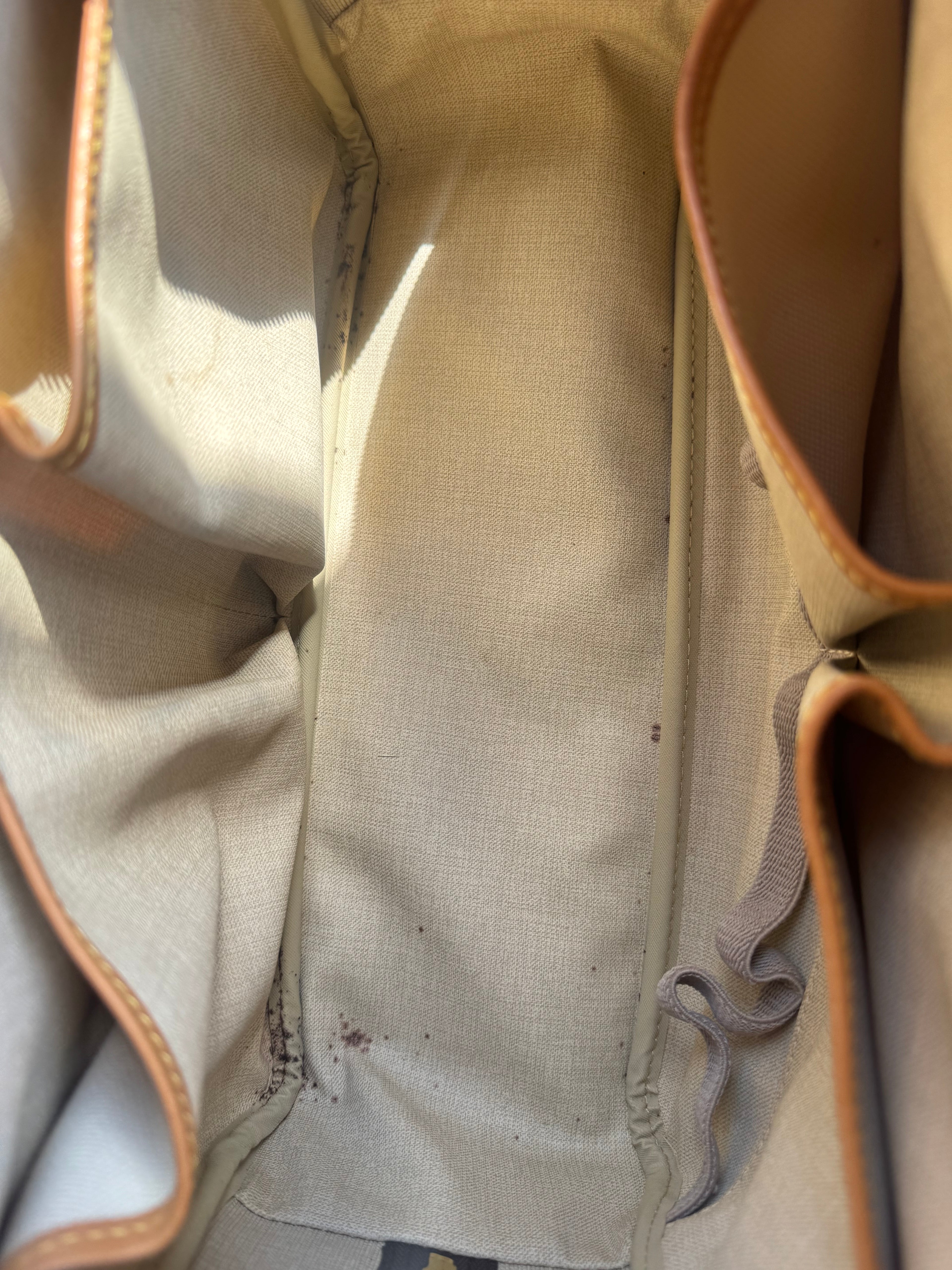 Louis Vuitton Deauville bag.