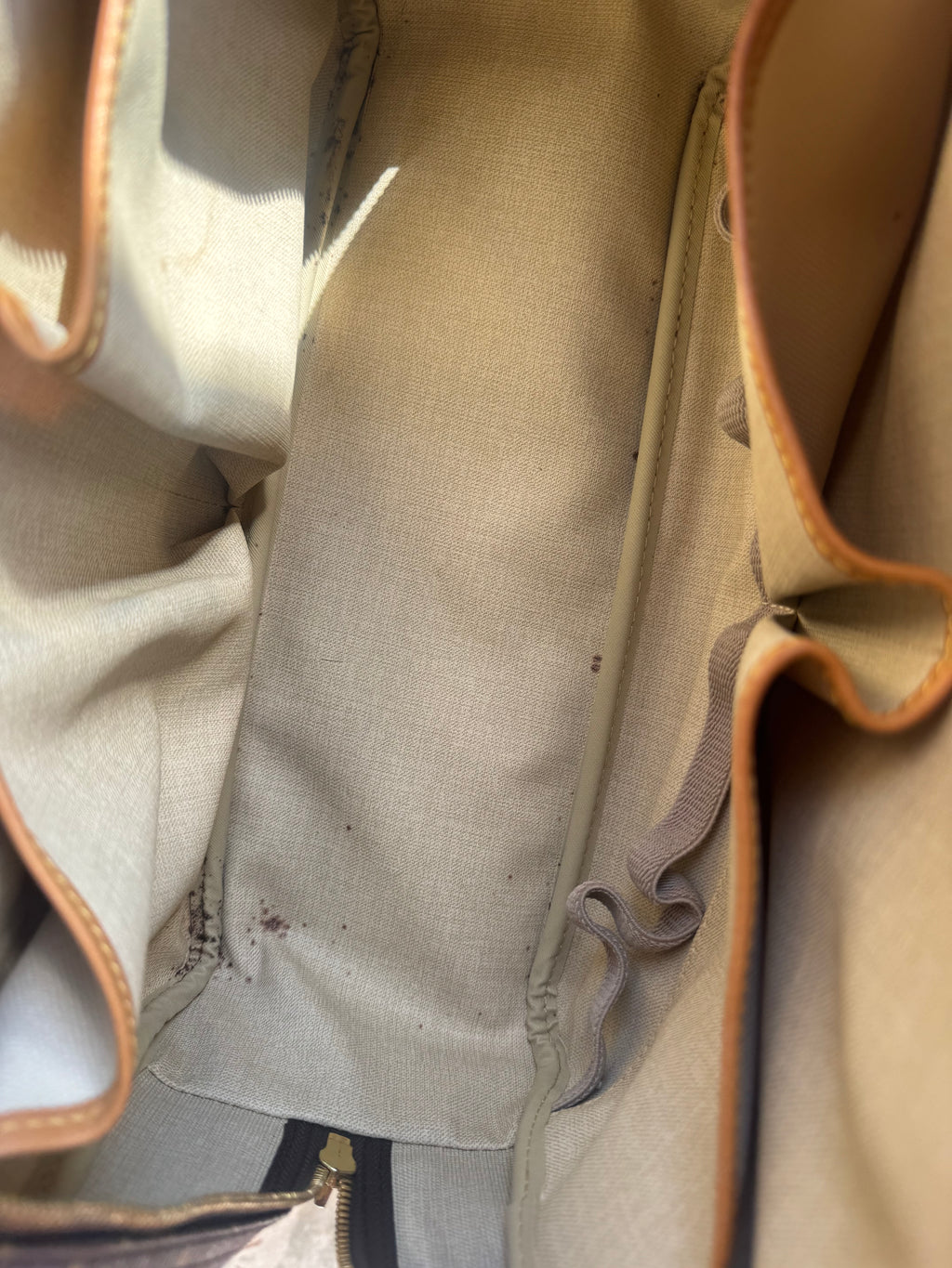 Louis Vuitton Deauville bag.