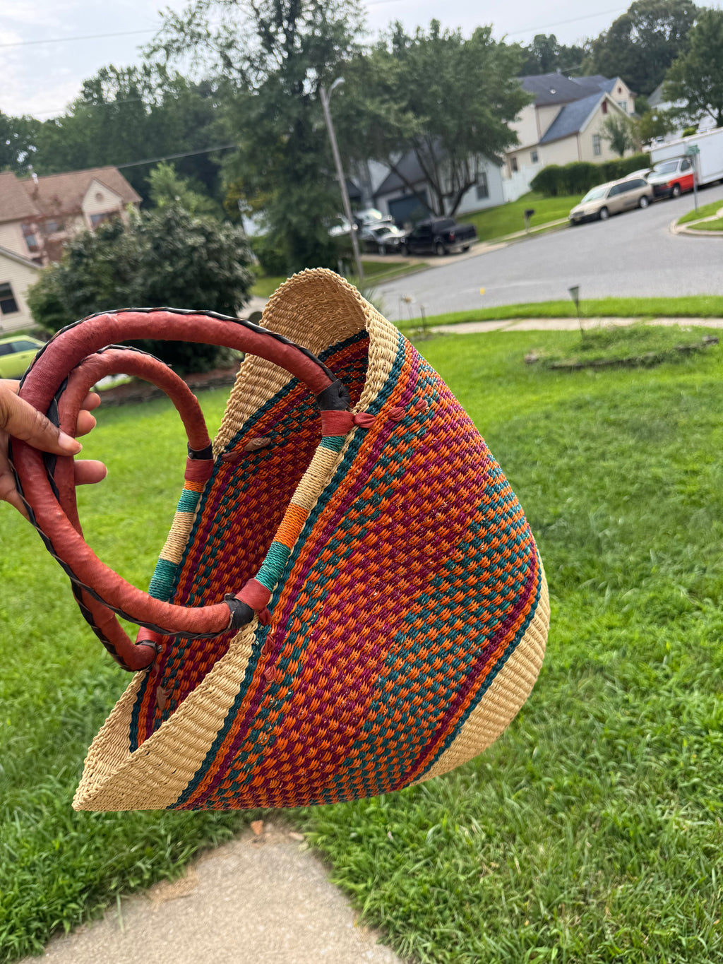 Ghana basket bag