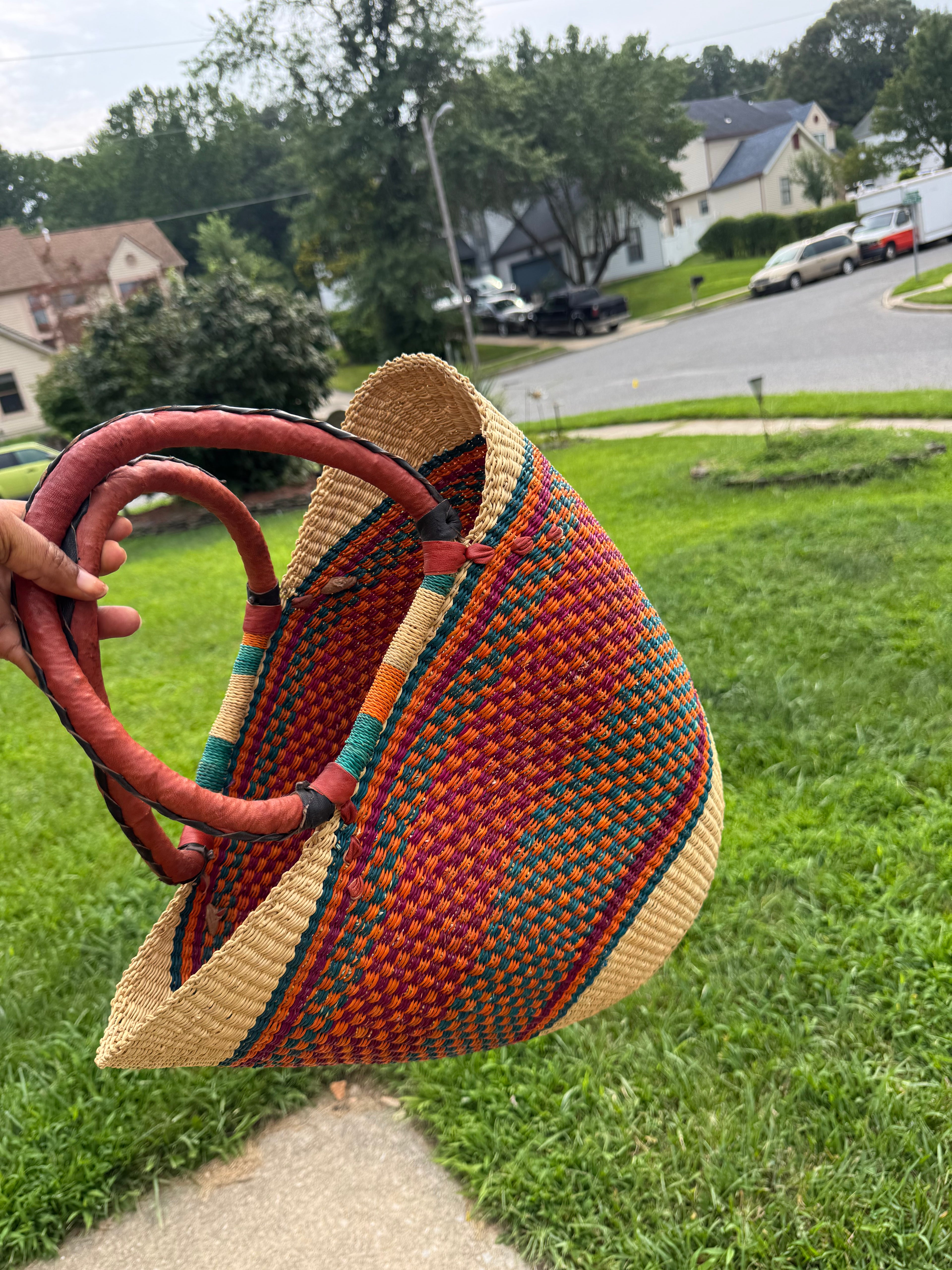 Ghana basket bag