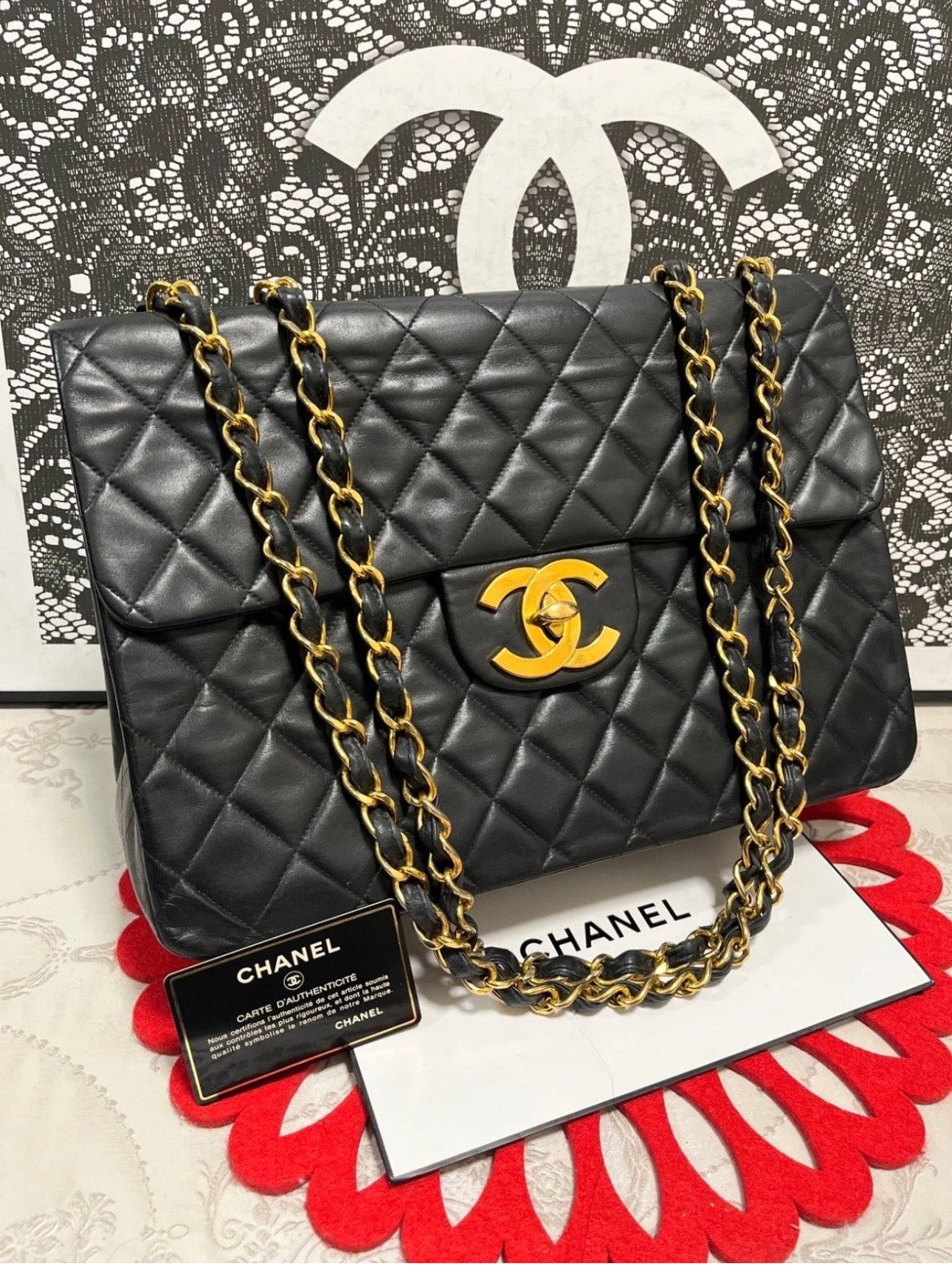 Chanel bag Maxi 34