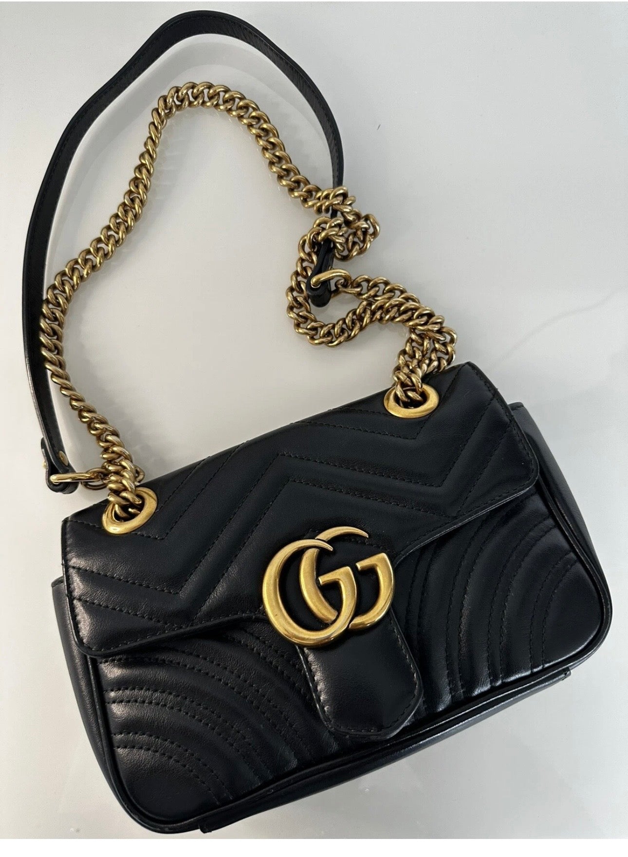 gucci marmont bag black