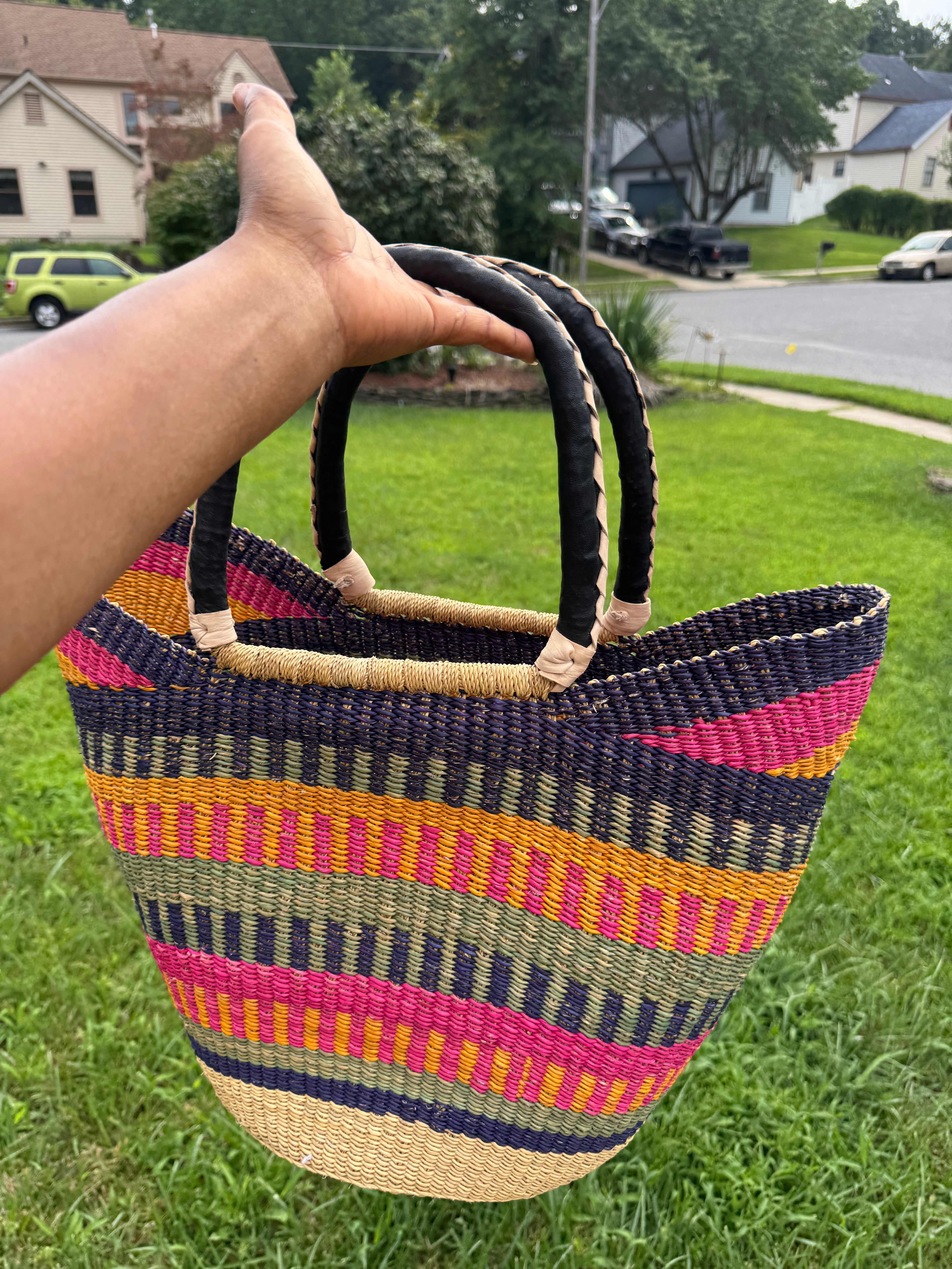 Ghana basket bag
