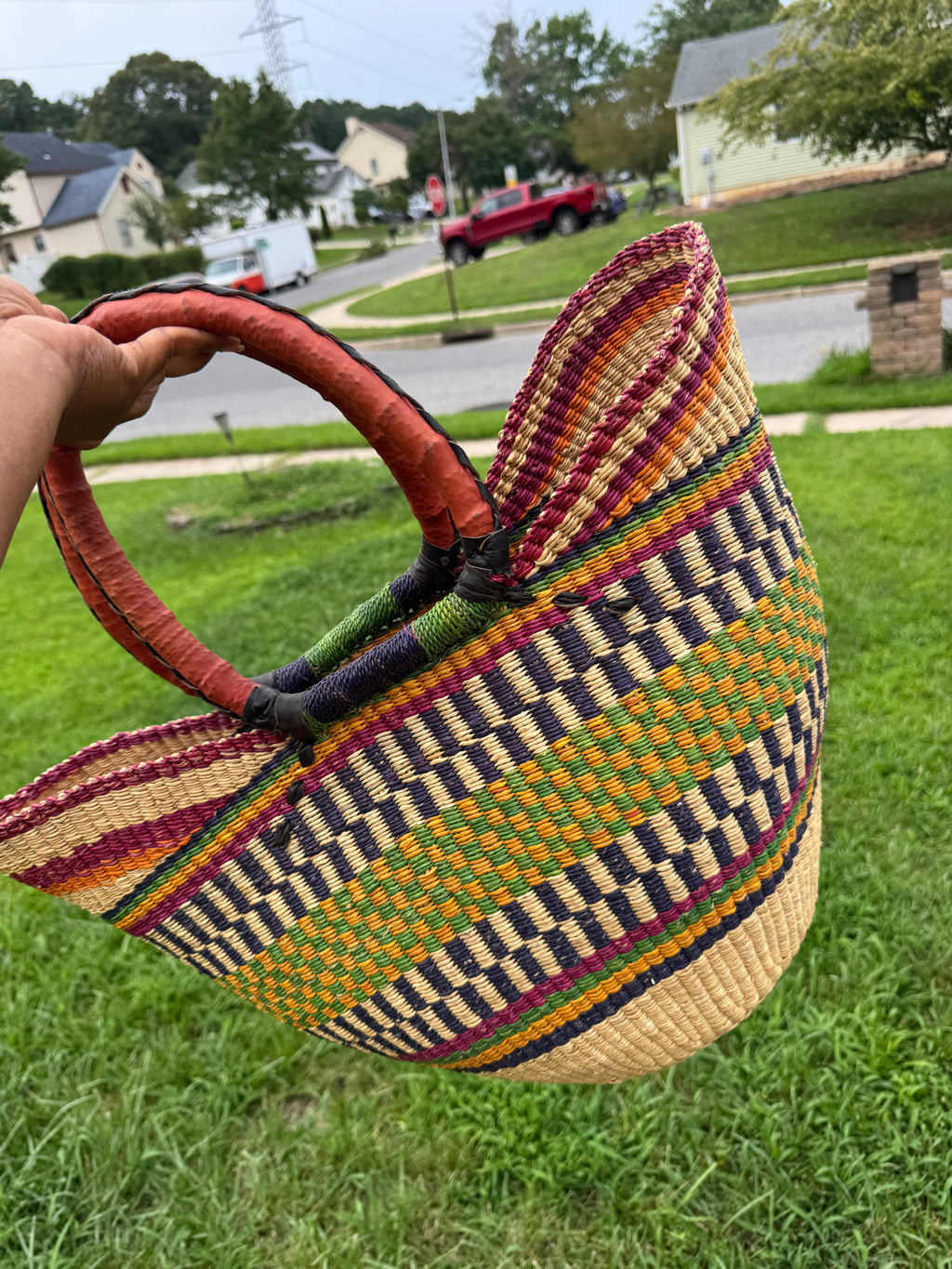 Ghana basket bag