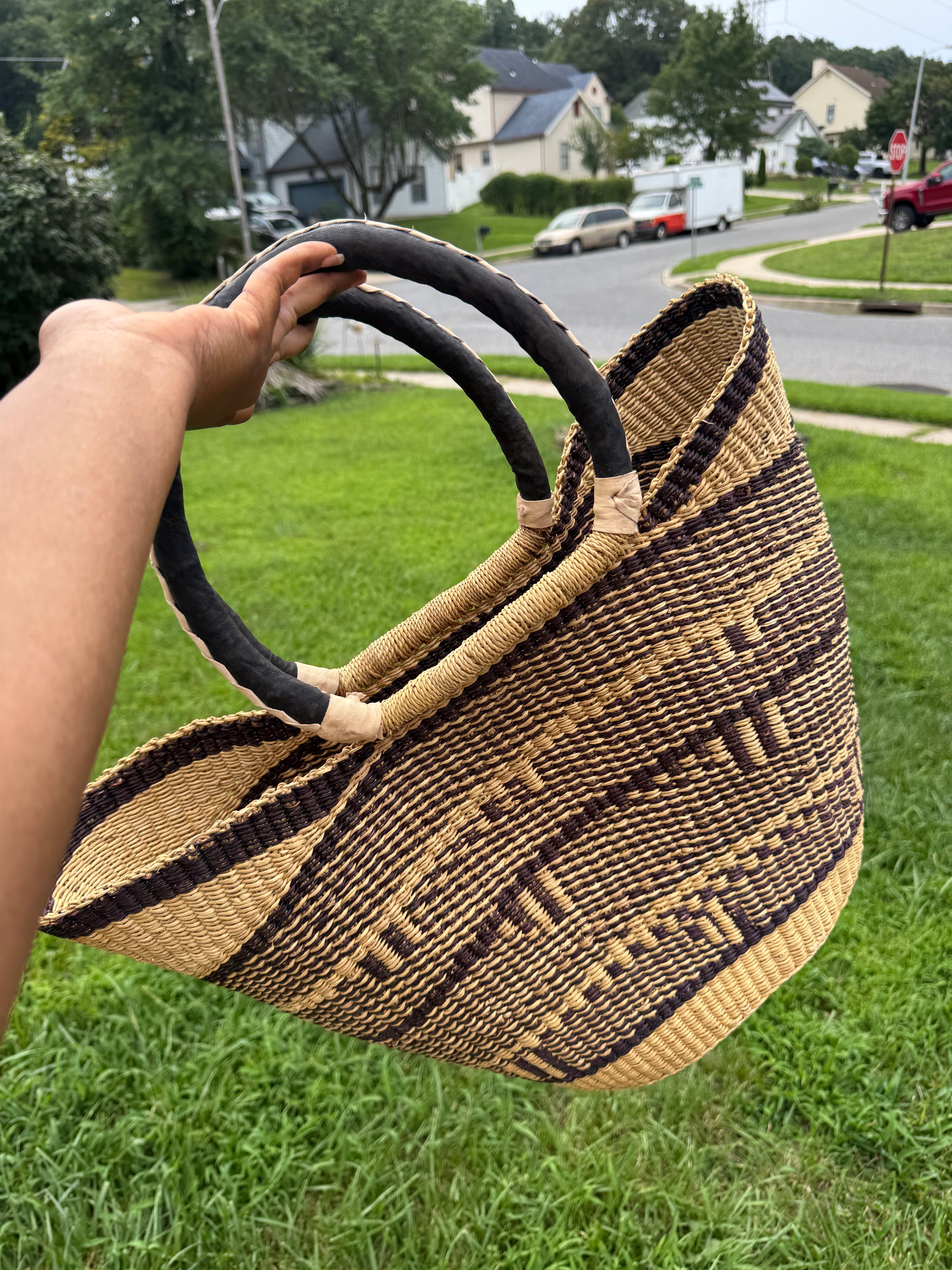 Ghana basket bag