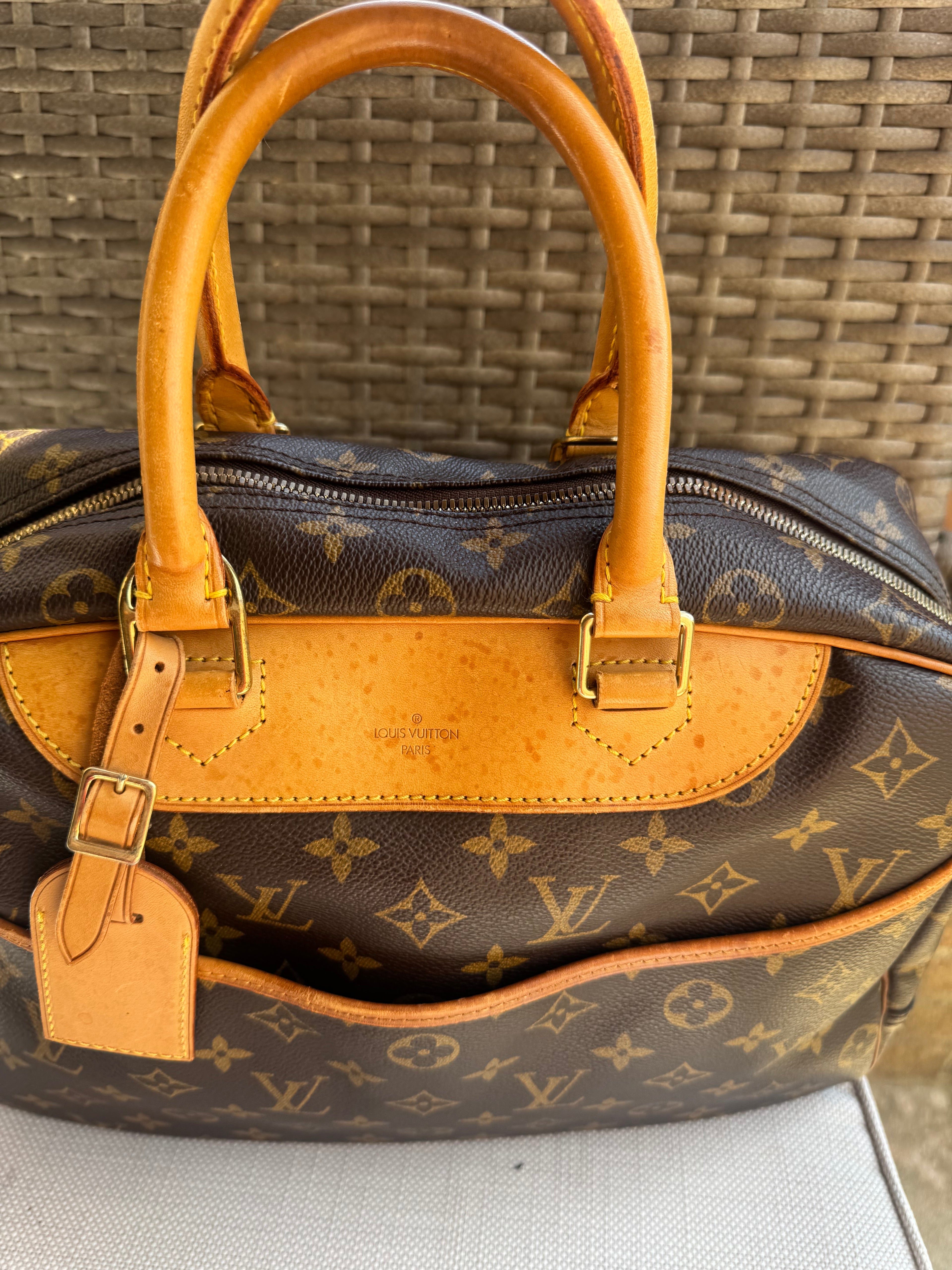 Louis Vuitton Deauville bag.