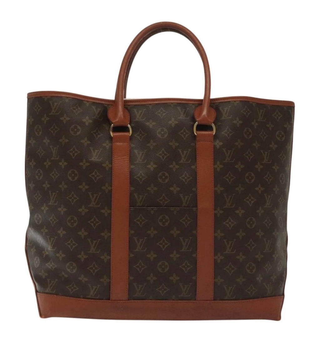 LOUIS VUITTON Monogram Sac Weekend GM Tote Bag