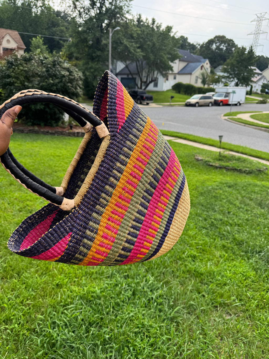 Ghana basket bag