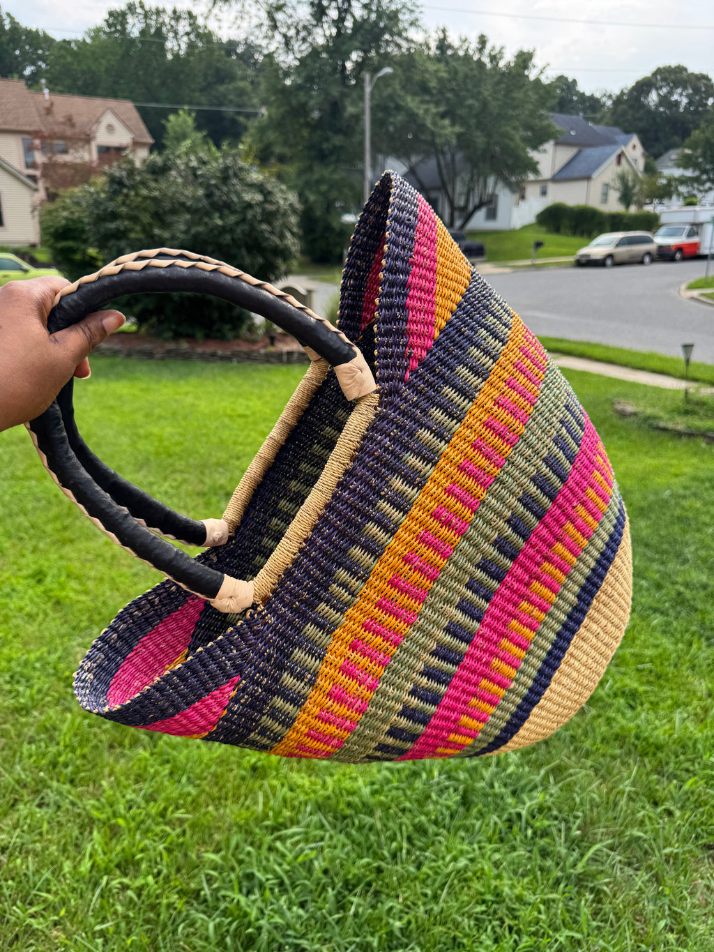 Ghana basket bag