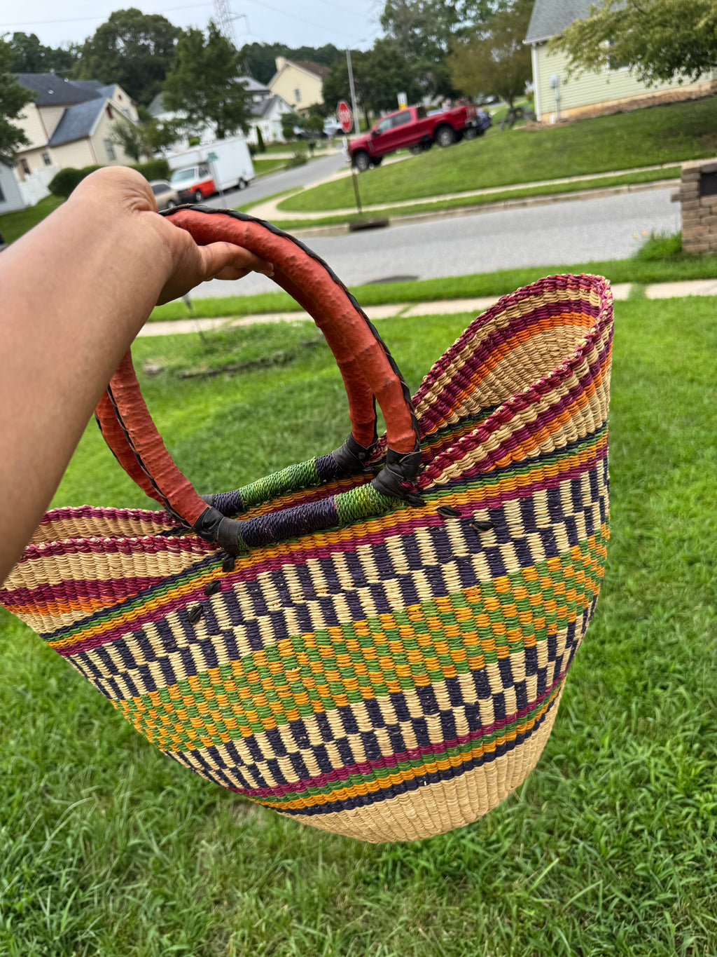 Ghana basket bag
