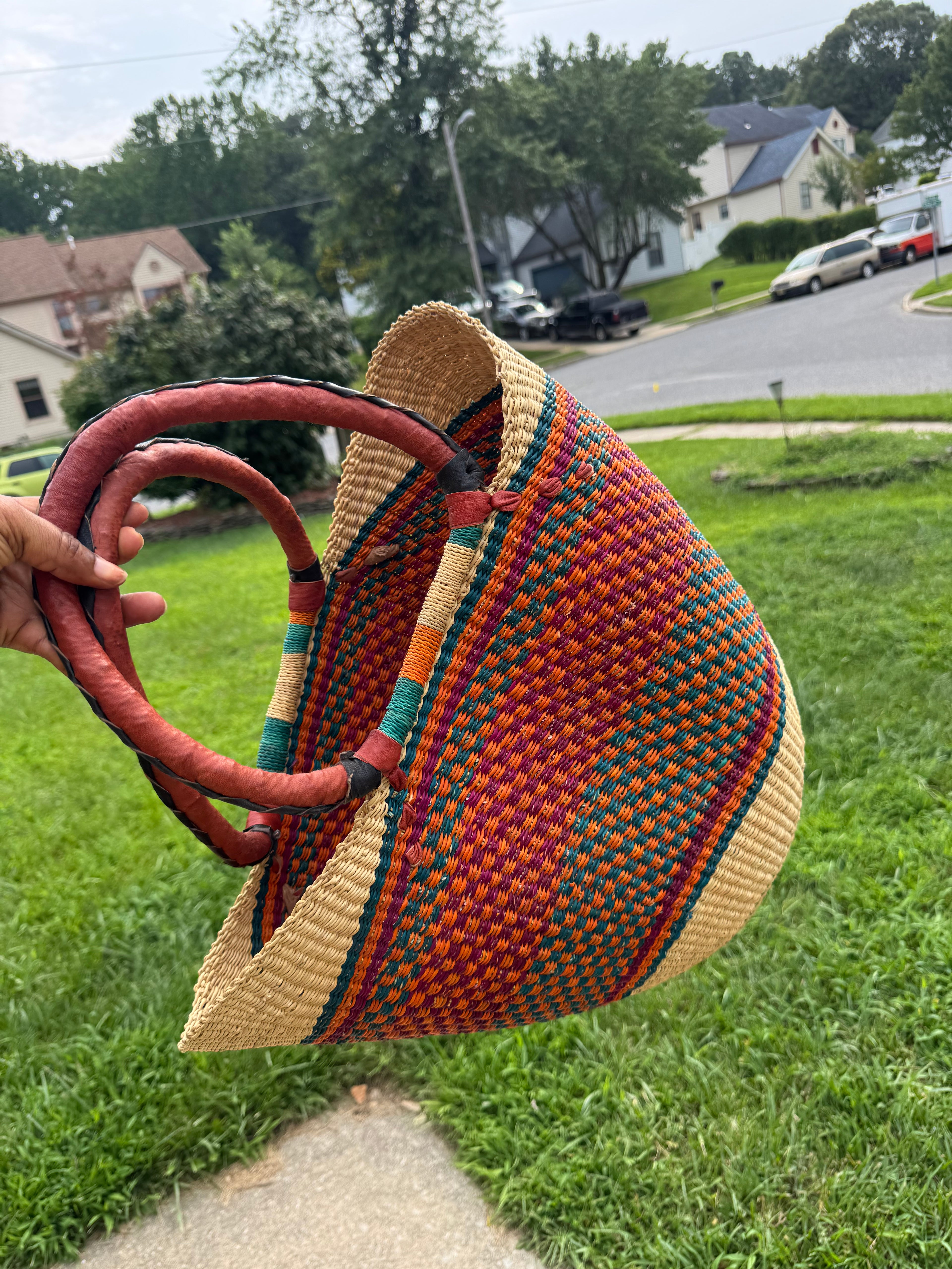 Ghana basket bag