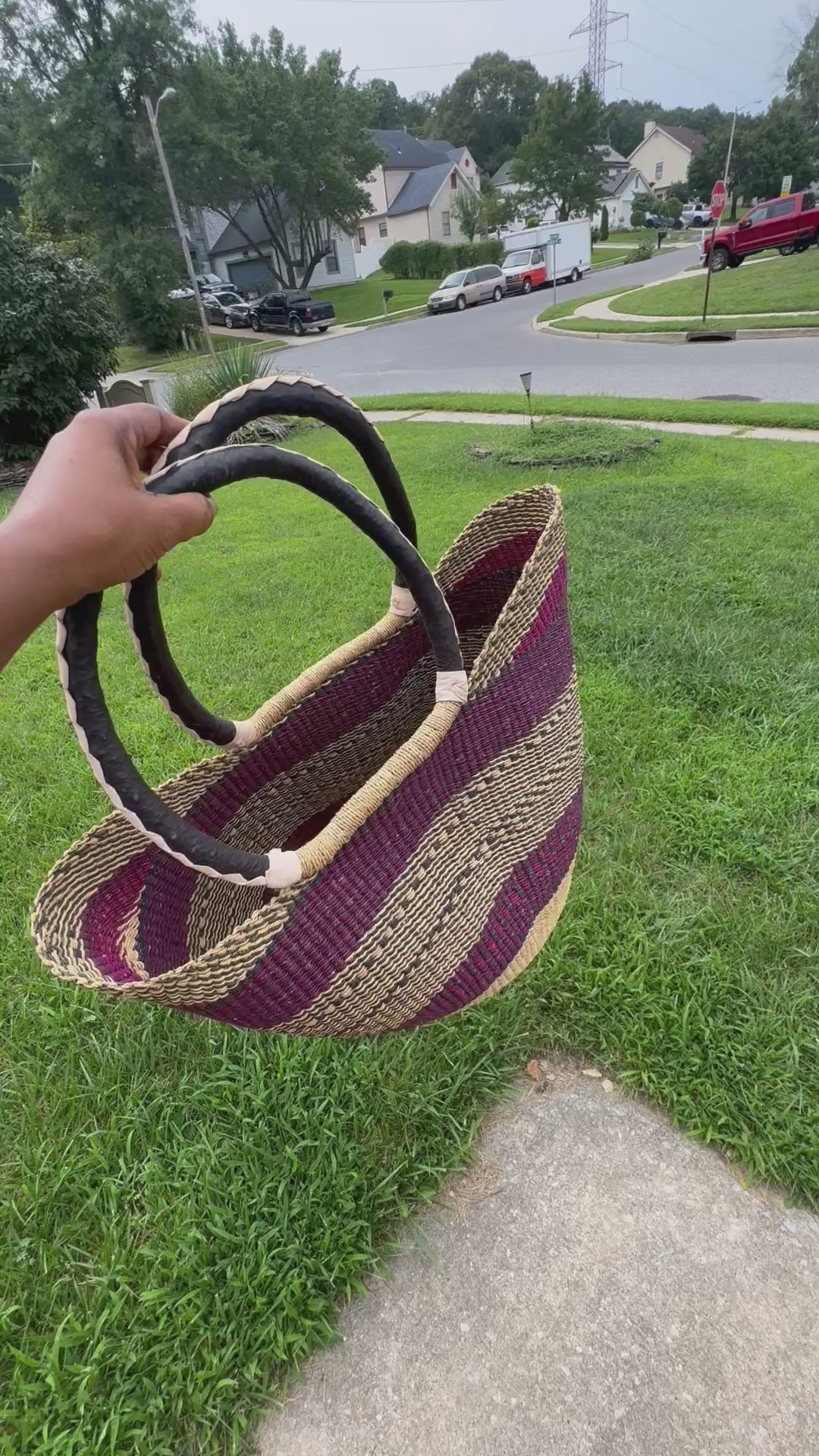 GHANA BASKET BAG