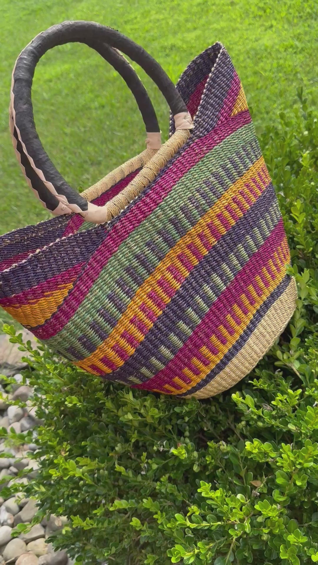 Ghana basket bag