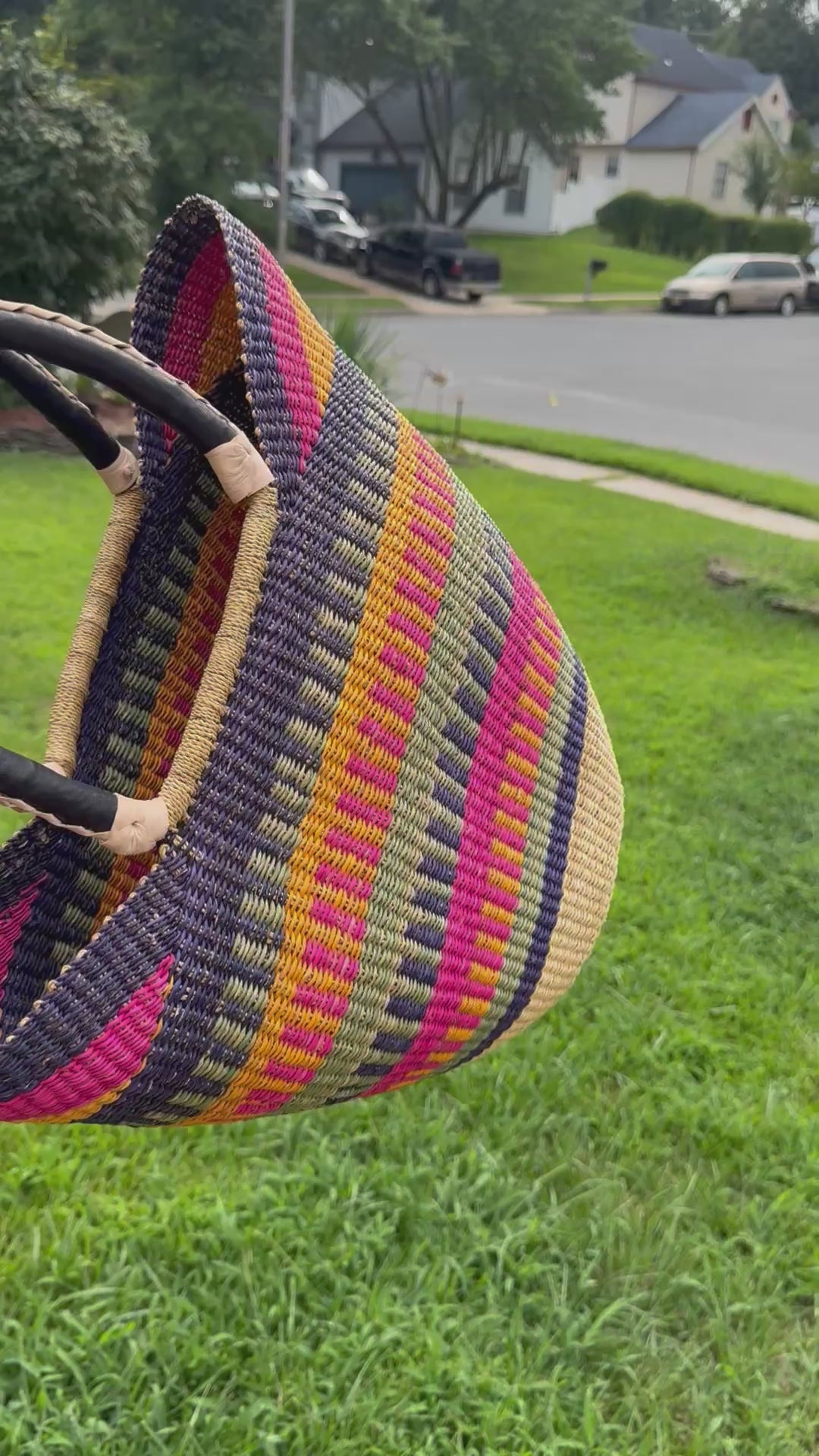 Ghana basket bag