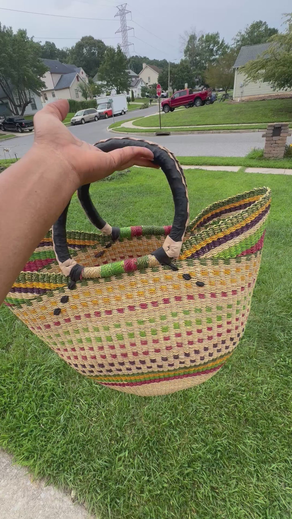 GHANKA BASKET BAG