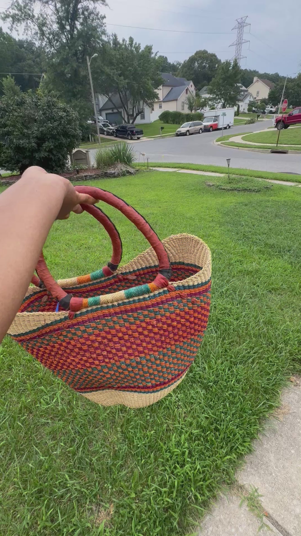 GHANA BASKET BAG